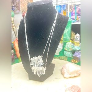 Double Layer Crystal Necklace